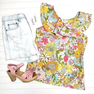 Liberty of London Spring Top | size XS